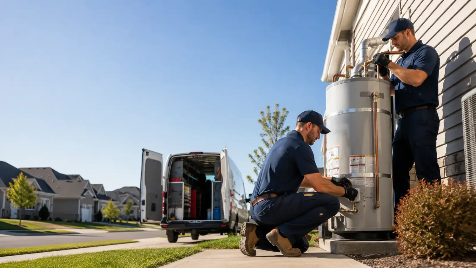 Water Heater Installation in Courtland, VA